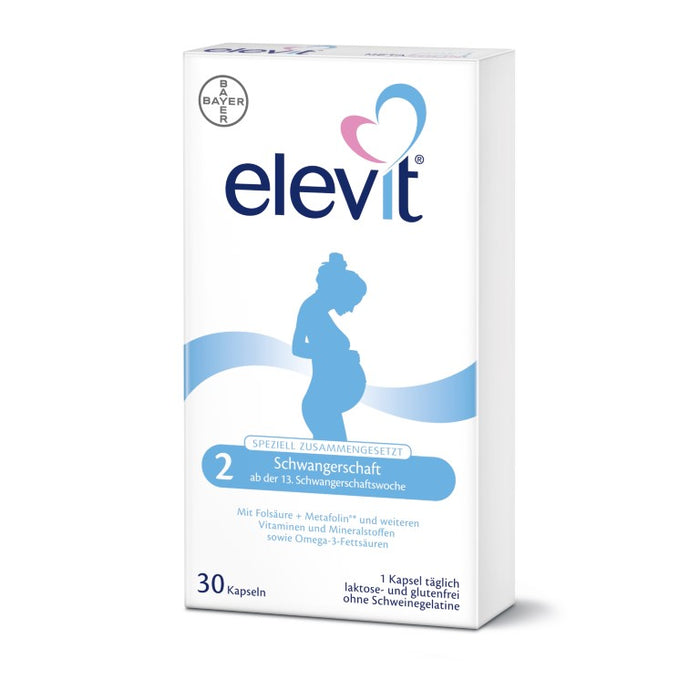 elevit 2 Schwangerschaft Kapseln, 30 pcs. Capsules