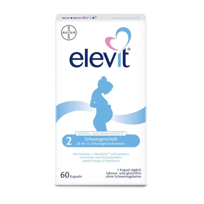 elevit 2 Schwangerschaft Kapseln, 60 pc Capsules