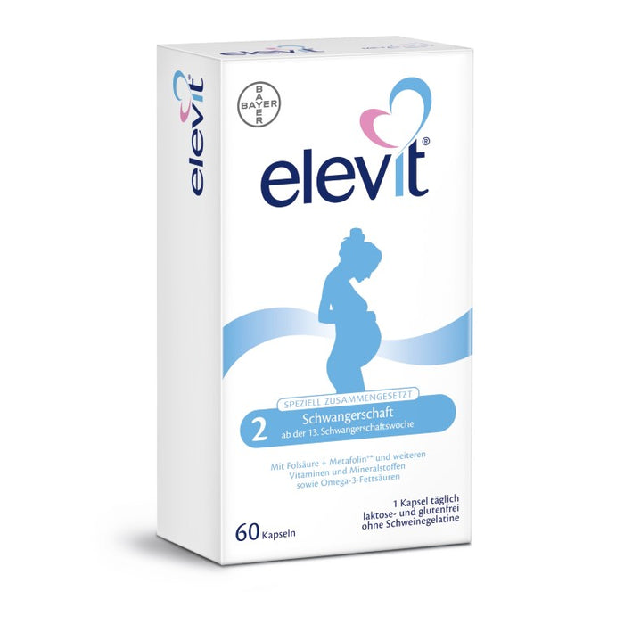 elevit 2 Schwangerschaft Kapseln, 60 pc Capsules