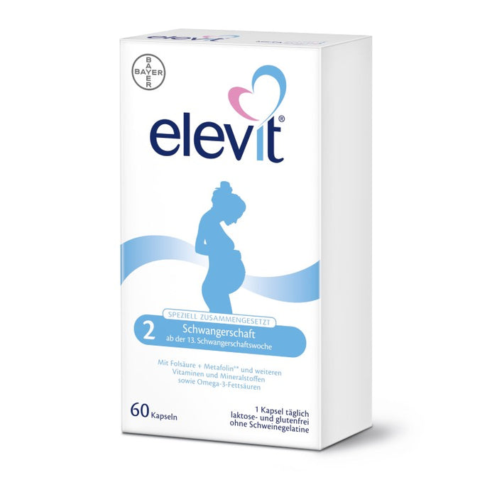 elevit 2 Schwangerschaft Kapseln, 60 pc Capsules