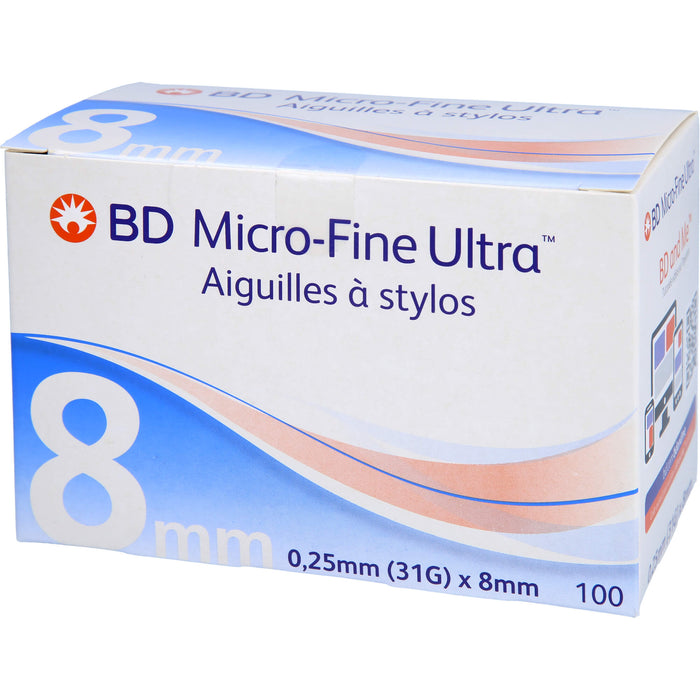 BD Micro-Fine Ultra Pen-Nadeln 0,25x8mm, 100 St KAN