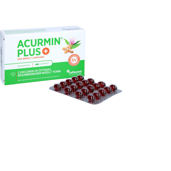 ARCUMIN PLUS+ Das Mizell-Curcuma Kapseln, 60 pcs. Capsules