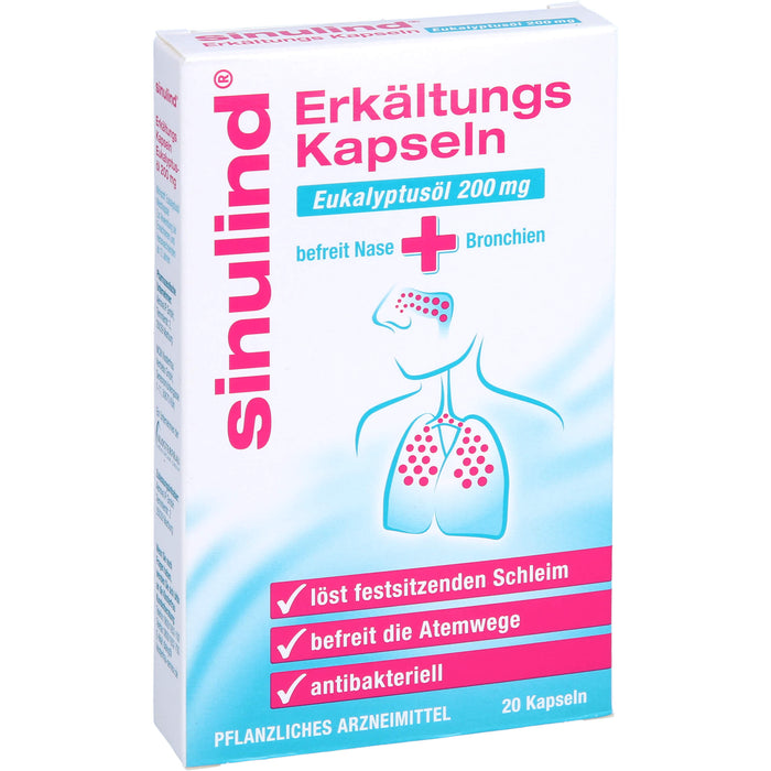 sinulind Erkältungs Kapseln, 20 St. Kapseln