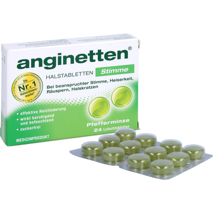 anginetten Stimme, 24 St. Tabletten