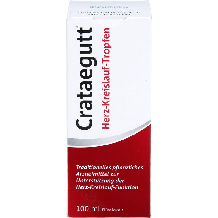 Crataegutt Herz-Kreislauf-Tropfen, 100 ml Lösung