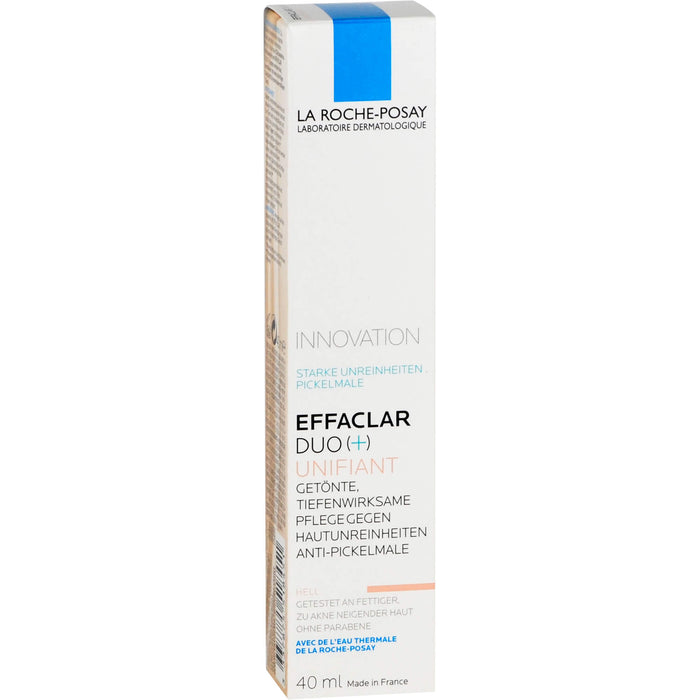 LA ROCHE-POSAY Effaclar Duo+ Unifiant getönte Creme, 40 ml Crème