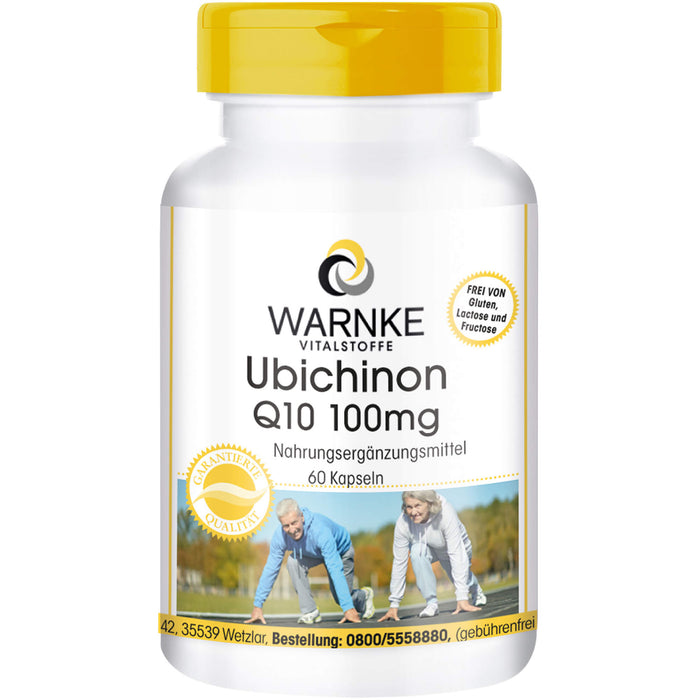 WARNKE Ubichinon Q10 100 mg Kapseln, 60 pcs. Capsules