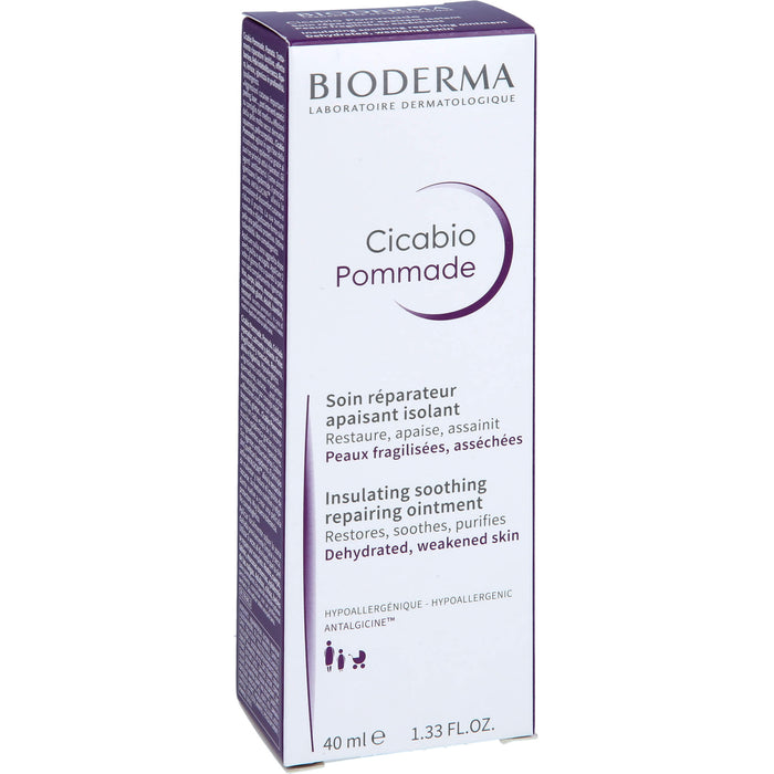 BIODERMA Cicabio Pommade Wundpflege Salbe, 40 ml Salbe