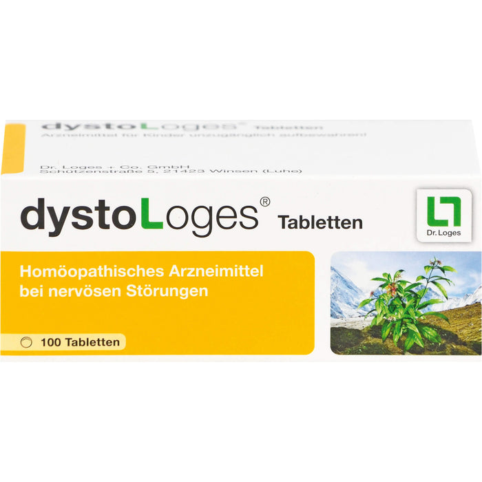 dystoLoges Tabletten bei nervösen Störungen, 100 pc Tablettes