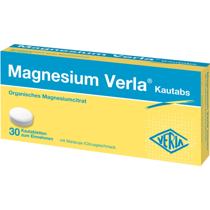 Magnesium Verla Kautabs , 30 pcs. Tablets