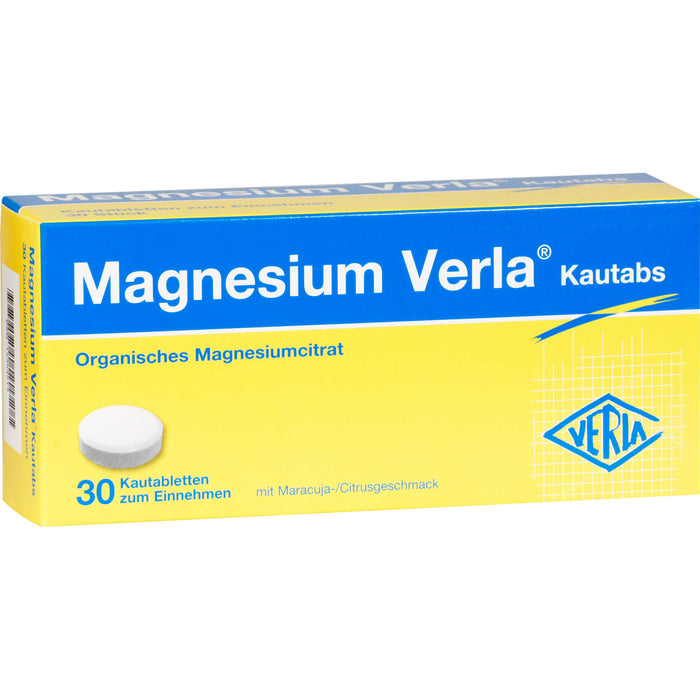 Magnesium Verla Kautabs , 30 pc Tablettes