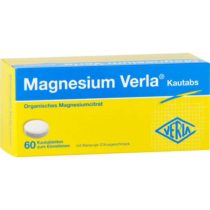 Magnesium Verla Kautabs , 60 pc Tablettes