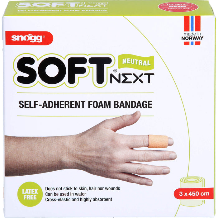 SOFT NEXT selbsthaftender Verband 3cmx4,5m, 1 pc Bandage