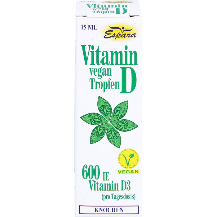 Vitamin D-Tropfen vegan, 15 ml TRO