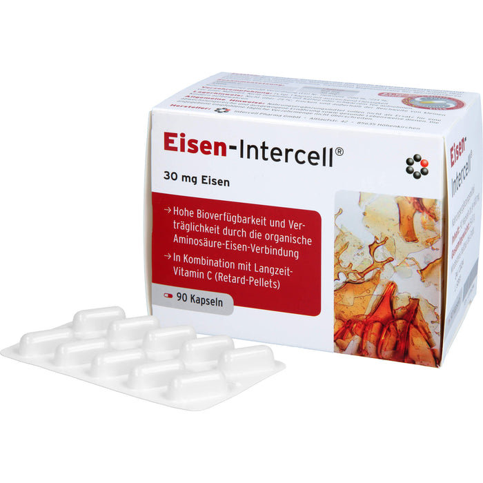 Eisen-Intercell 30 mg Kapseln, 90 St. Kapseln