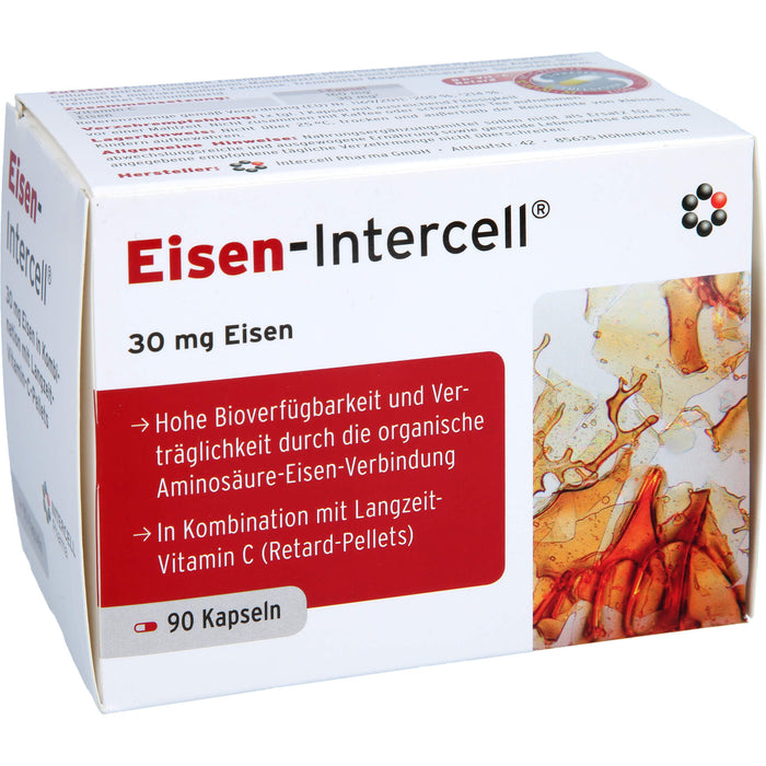 Eisen-Intercell 30 mg Kapseln, 90 pc Capsules