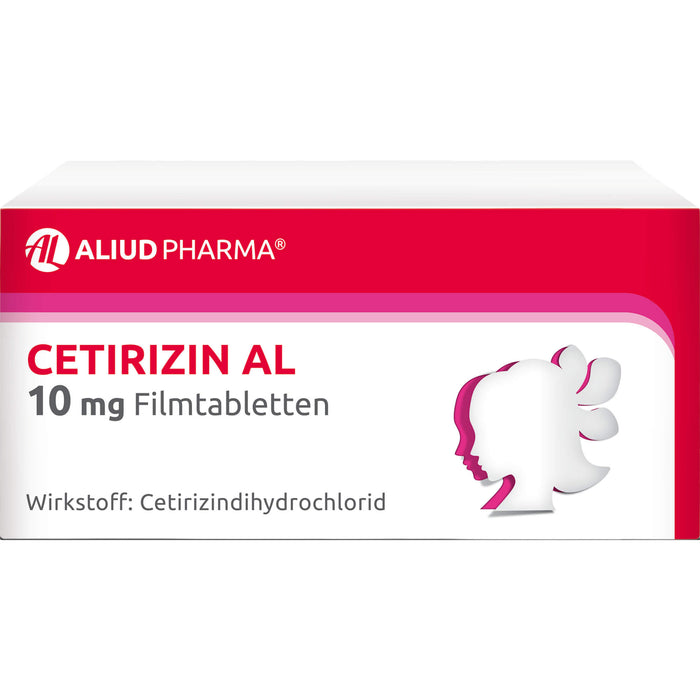 CETIRIZIN AL 10 mg Filmtabletten bei allergischen Erkrankungen, 20 pc Tablettes