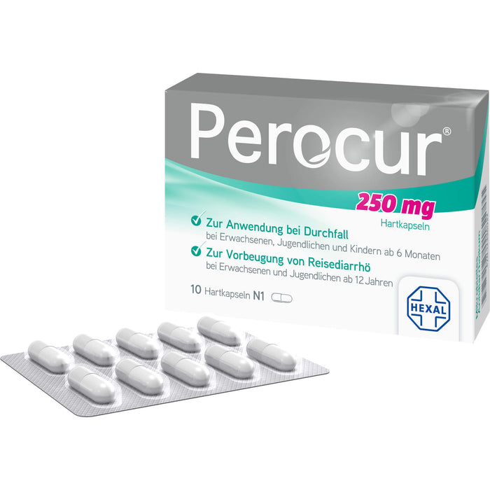 Perocur 250 mg Hartkapseln, 10 pcs. Capsules