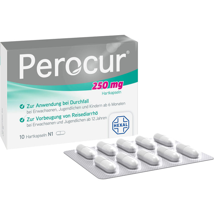 Perocur 250 mg Hartkapseln, 10 St. Kapseln