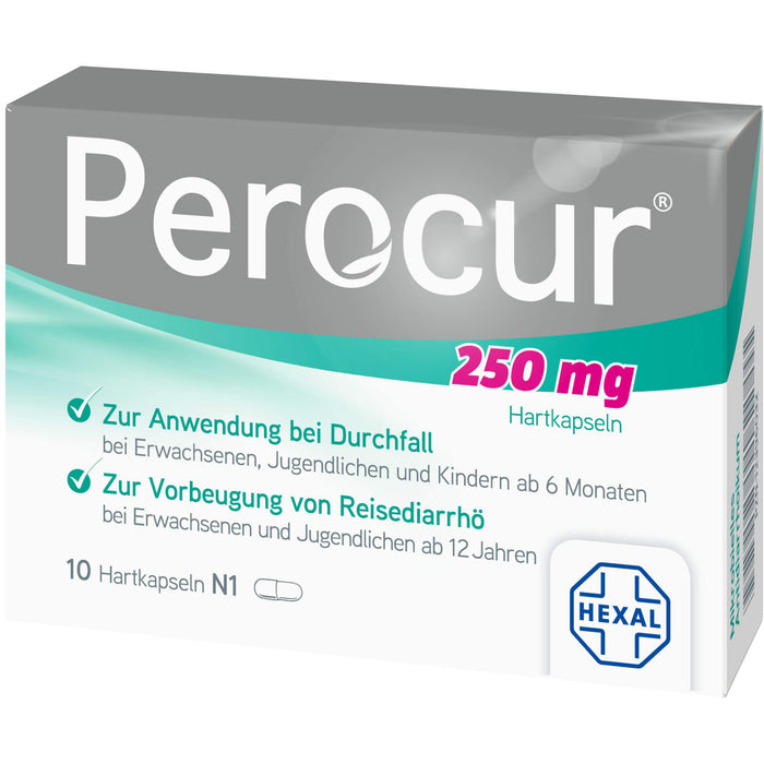 Perocur 250 mg Hartkapseln, 10 St. Kapseln