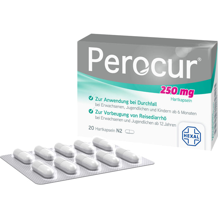 Perocur 250 mg Hartkapseln, 20 St. Kapseln