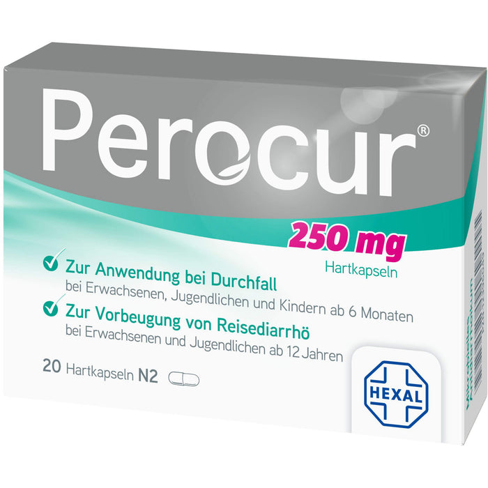 Perocur 250 mg Hartkapseln, 20 pcs. Capsules