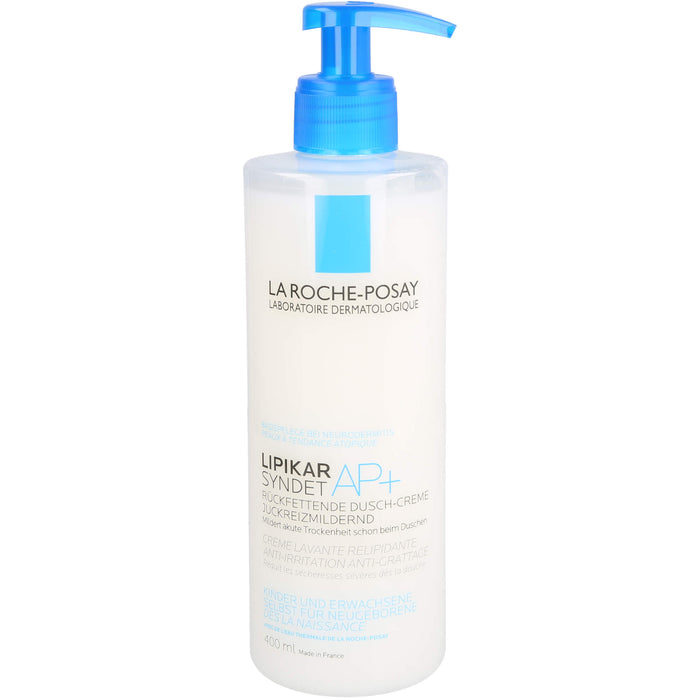 LA ROCHE-POSAY Lipikar Syndet AP+ Rückfettende Dusch-Creme, 400 ml Gel