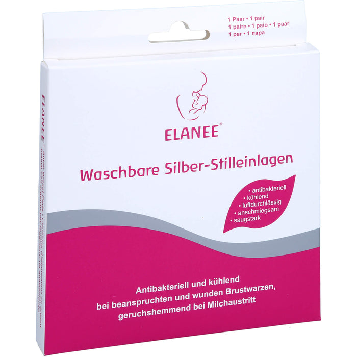 ELANEE Silber-Stilleinlagen, 2 St