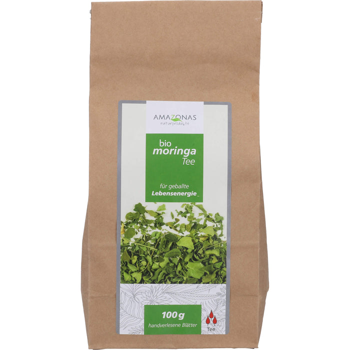 AMAZONAS bio Moringa Tee für geballte Lebensenergie, 100 g Tea