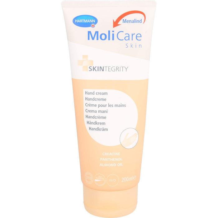 HARTMANN MoliCare Skin Handcreme intensive Pflege für sehr trockene, rissige Hände., 200 ml Creme