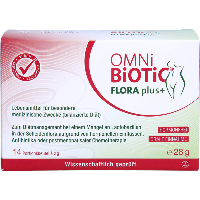 OMNi-BiOTiC Flora plus+ Portionsbeutel, 14 pc Sachets