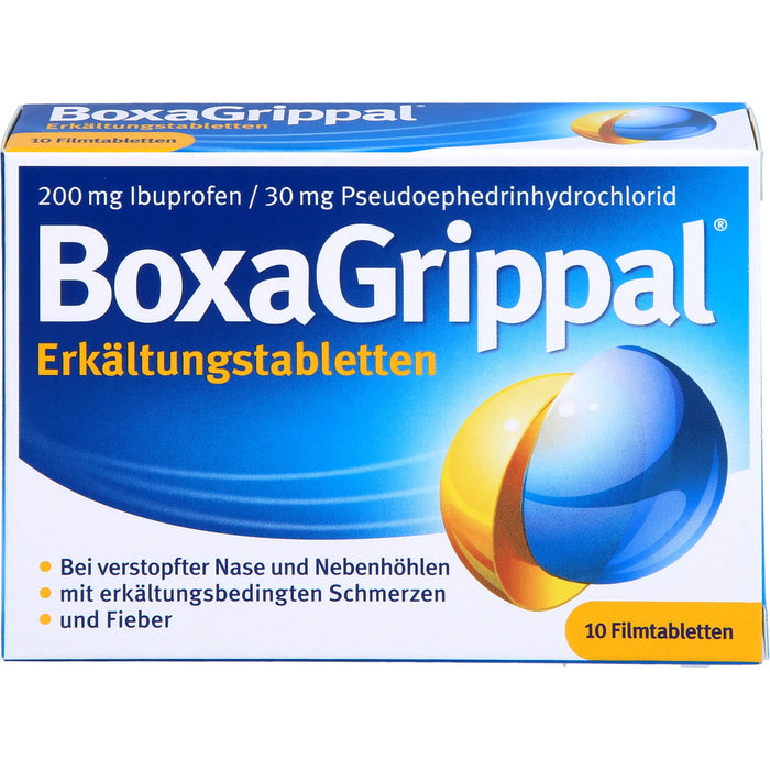 BoxaGrippal Tabletten, 10 pc Tablettes