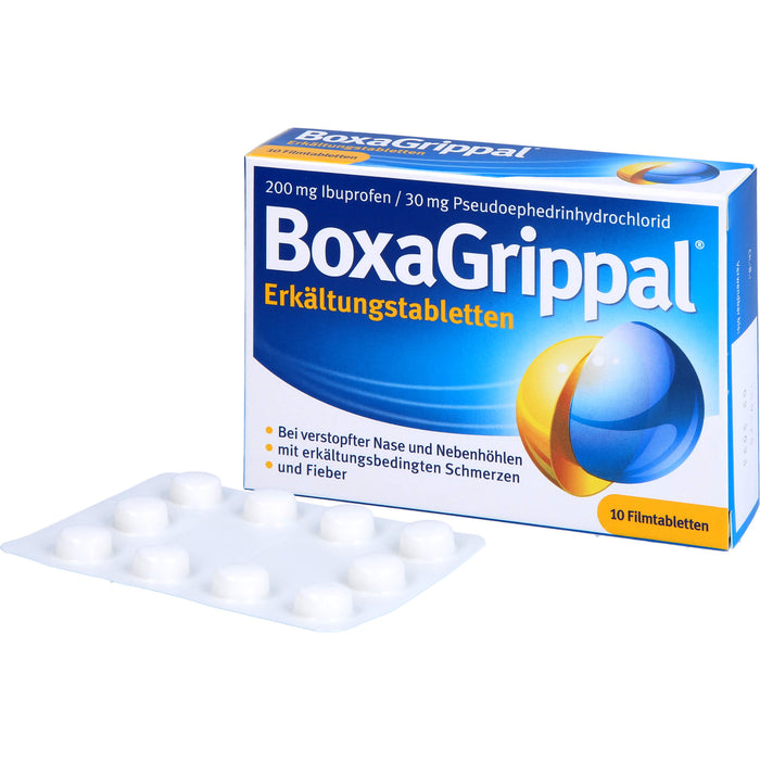 BoxaGrippal Tabletten, 10 pcs. Tablets