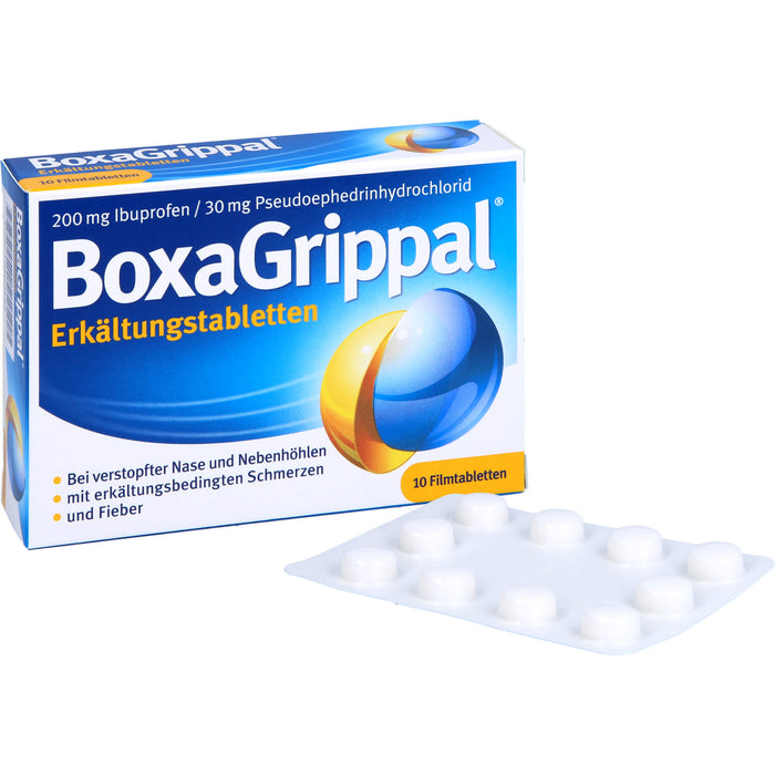 BoxaGrippal Tabletten, 10 pcs. Tablets