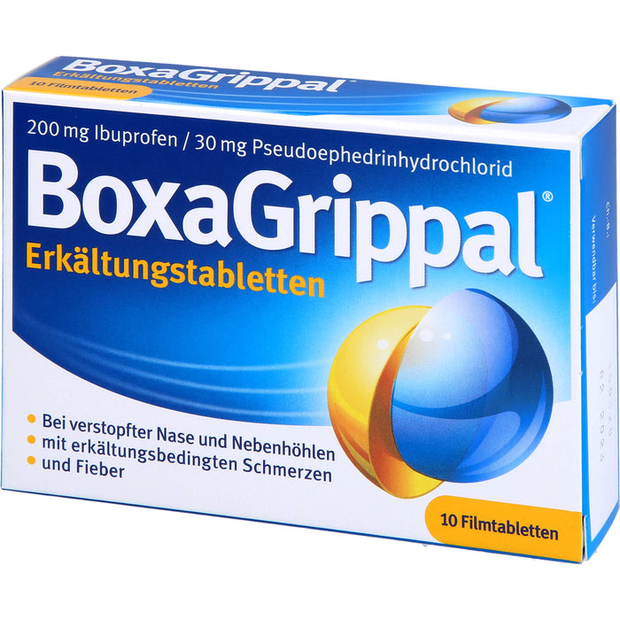 BoxaGrippal Tabletten, 10 pcs. Tablets