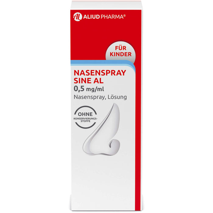 Nasenspray Sine AL 0,5 mg/ml für Kinder, 10 ml Lösung