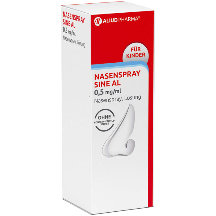 Nasenspray Sine AL 0,5 mg/ml für Kinder, 10 ml Lösung