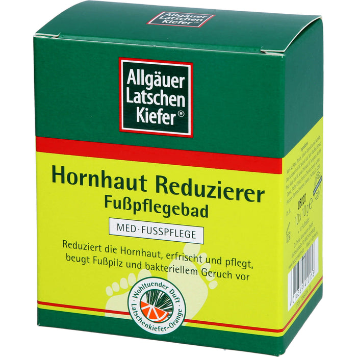 Allgäuer Latschenk.Hornhaut Reduzierer Fußpflege, 10 St. Beutel