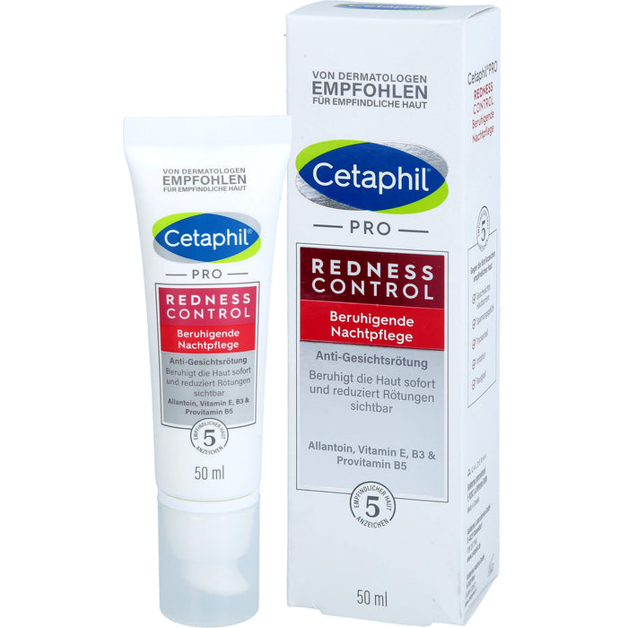 Cetaphil Pro RednessControl beruhigende Nachtpflege, 50 ml Creme