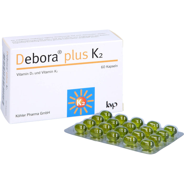 Debora plus K2 , 60 pc Capsules