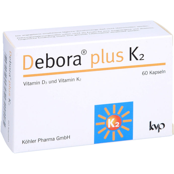 Debora plus K2 , 60 pcs. Capsules