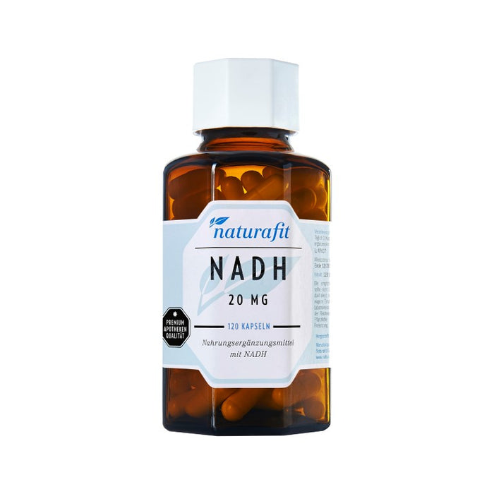 naturafit NADH 20 mg Kapseln, 120 St. Kapseln