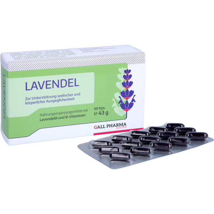 GALL PHARMA Lavendel GPH Kapseln, 60 pcs. Capsules