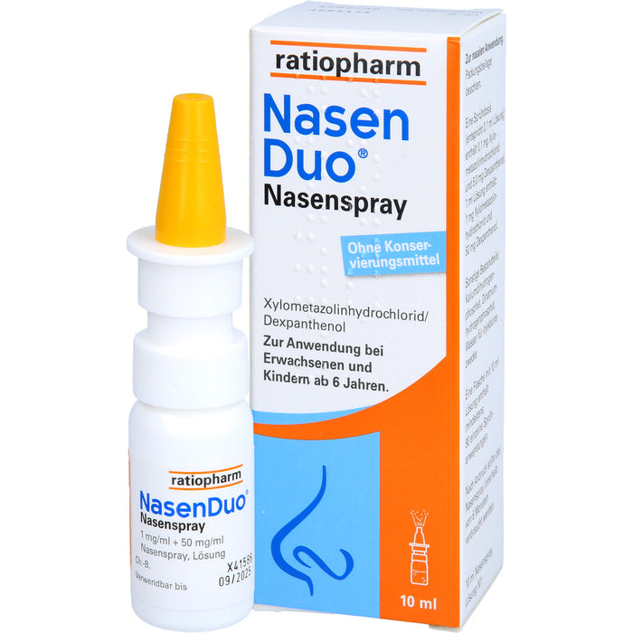 NasenDuo Nasenspray, 10 ml Solution