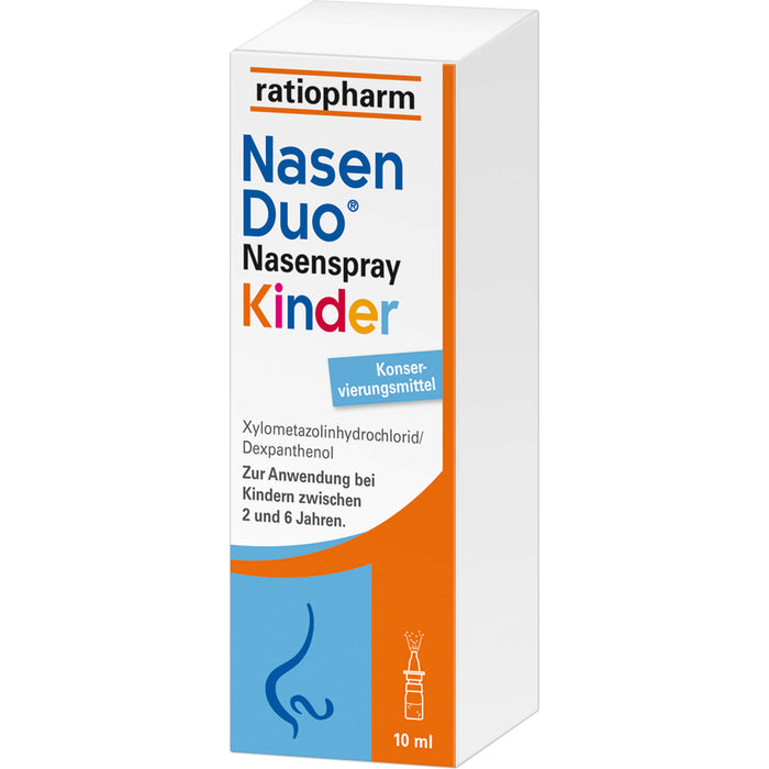 NasenDuo Nasenspray Kinder, 10 ml Solution