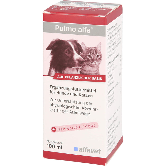 Pulmo alfa vet, 100 ml FLU