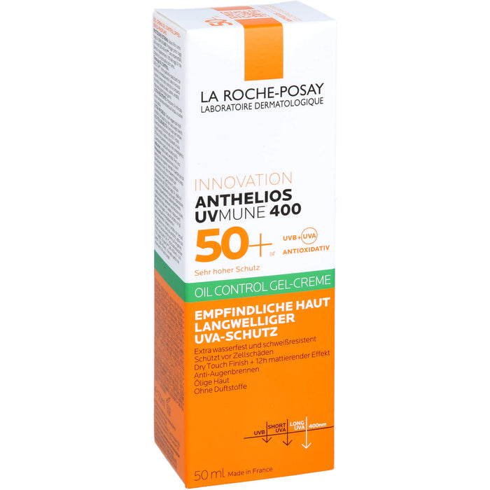 LA ROCHE-POSAY Anthelios XL LSF 50+ mattierende Gel-Creme, 50 ml Cream