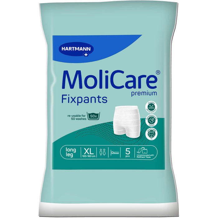 MoliCare Premium Fixpants long leg Inkontinenzeinlagen und -vorlagen Gr. XL, 5 pc Modèles