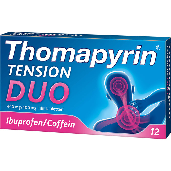 Thomapyrin Tension duo 400 Filmtabletten, 12 pcs. Tablets