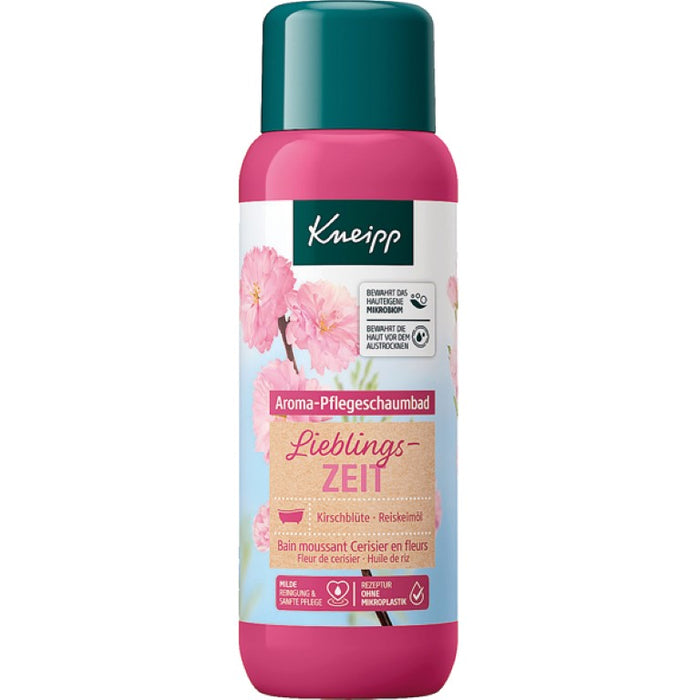 Kneipp Aroma Pflegeschaumbad Lieblingszeit, 400 ml Lösung